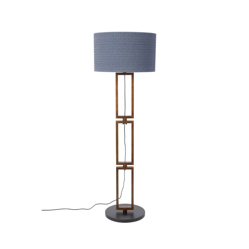 Lampadaire ethnique bois massif Nashville - Dutchbone Lampadaire ethnique bois massif Nashville - Dutchbone