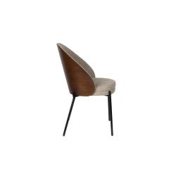 Fauteuil tissu lounge RODIN - Dutchbone