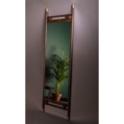 Miroir vintage sur pied Riva - Dutchbone