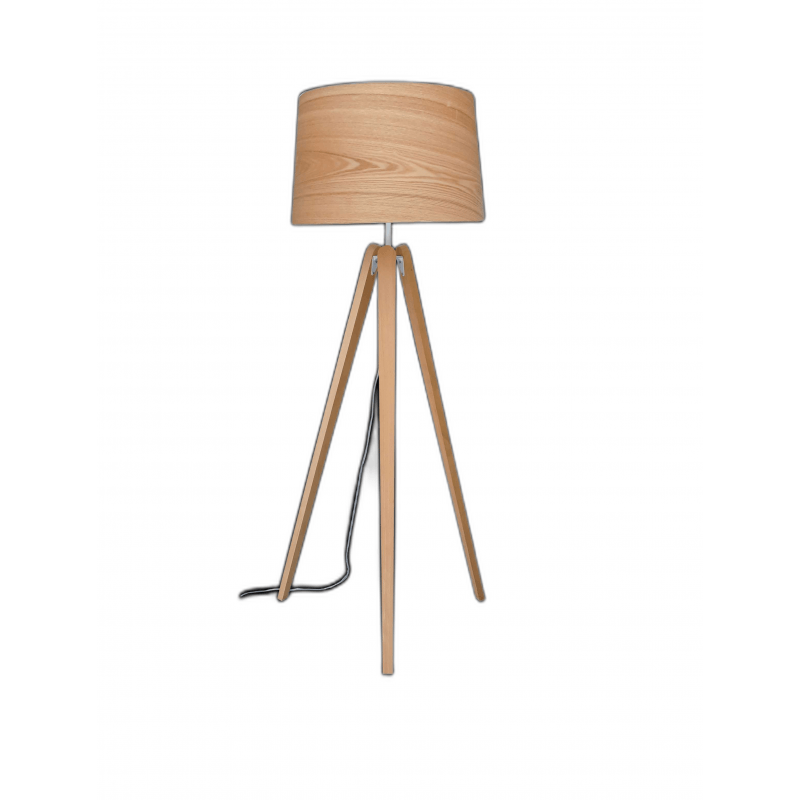 Lampadaire en bois design Essence par Aluminor Lampadaire en bois design Essence par Aluminor