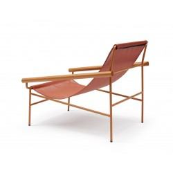 Chaise longue de jardin Dress Code Basic terra cotta - Scab design