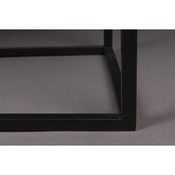 Enfilade vitrine Boli métal noir et verre - Dutchbone