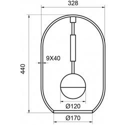 Lampe design tactile à variateur TAMARA