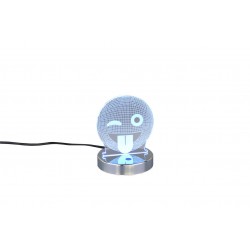 Lampe à poser led RGB SMILEY