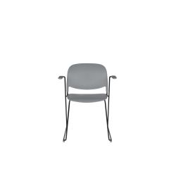 Fauteuils Stacks à pieds luges - lot de 4