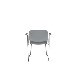 Fauteuils Stacks à pieds luges - lot de 4
