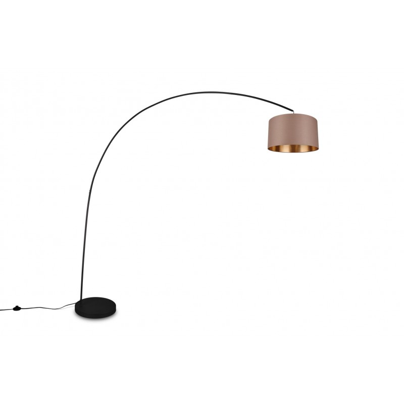 Lampadaire en arc design MANSUR anthracite