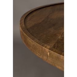 Table basse ronde bois de manguier Cath - Dutchbone
