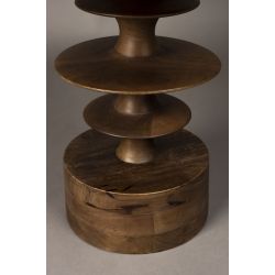 Table basse ronde bois de manguier Cath - Dutchbone