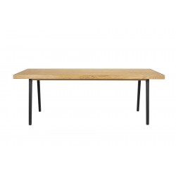 Table en bois et métal 180 x 90 HARVEST