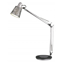 Lampe de bureau Casting2 design et son étau d'accroche