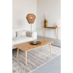 Table basse bois rectangle Fabio