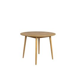 Table ronde en bois Fabio 100 cm