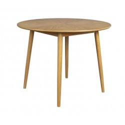 Table ronde en bois Fabio 100 cm