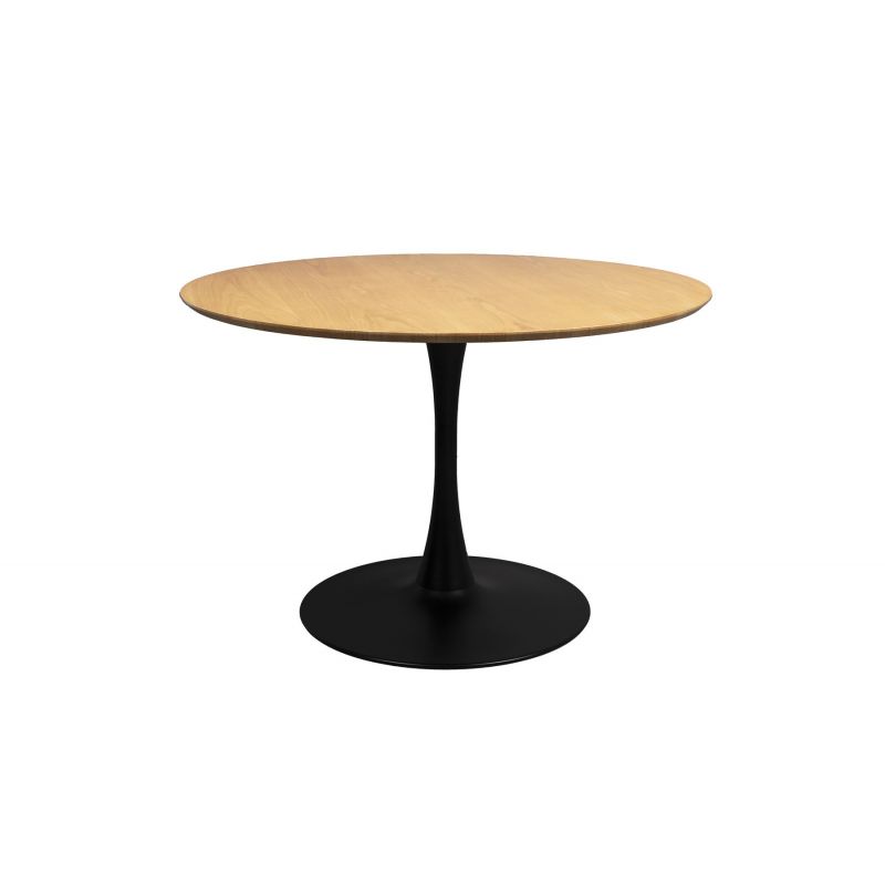 Table de repas ronde RAKU pied tulipe Table de repas ronde RAKU pied tulipe