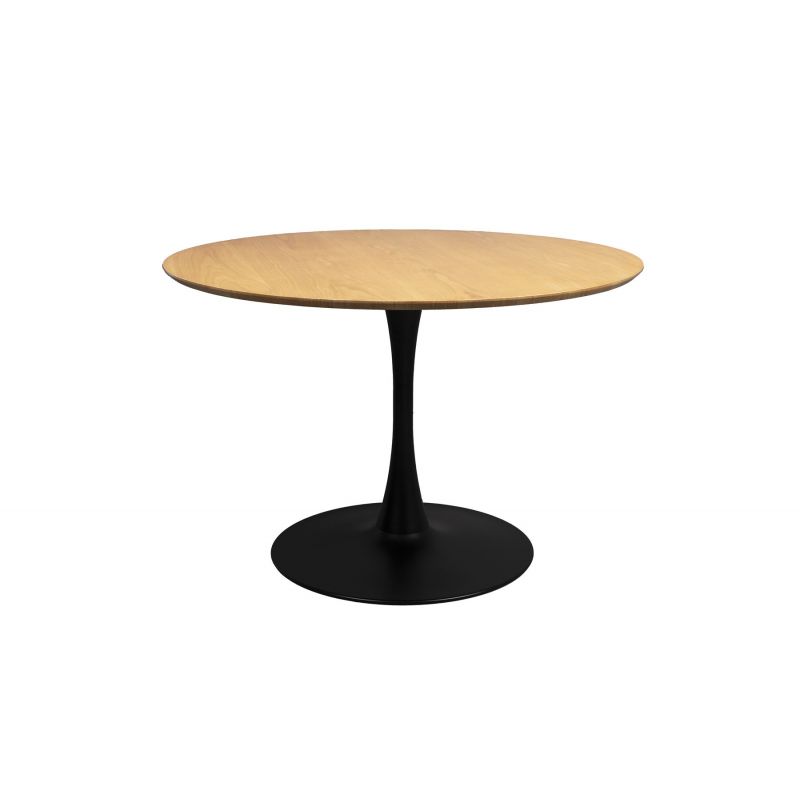 Table de repas ronde RAKU pied tulipe