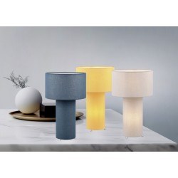 Lampe à poser design en tissu BALE TRIO