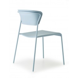 Chaise design Lisa Scab design bleu