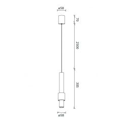 Suspension tube Clifton - Mantra