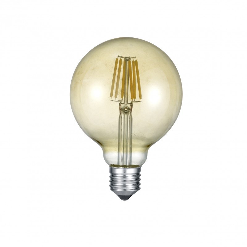 Ampoule globe LED E27 Déco filament 600 lm 6W
