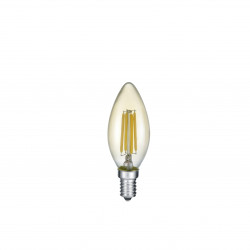 Ampoule LED E14 Déco filament bougie 4W