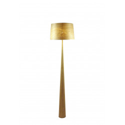 Lampadaire design Totem ls en bois naturel