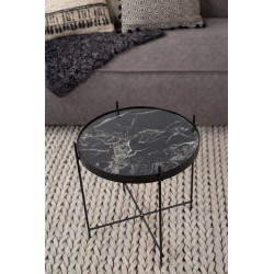 Table basse CUPID MARBLE à plateau amovible