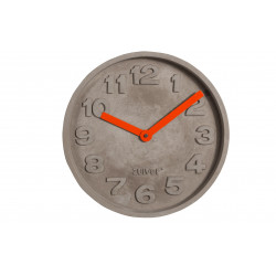 horloge concrete time design