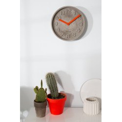 horloge concrete time design