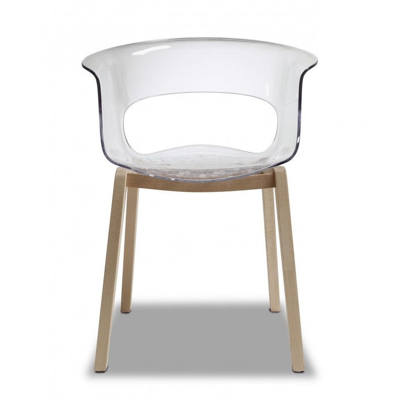 Chaise design Natural Miss B par Scab design Chaise design Natural Miss B par Scab design