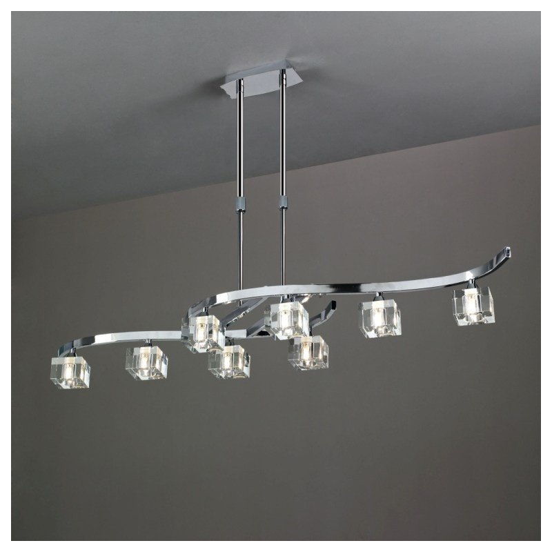 Suspension téléscopique Cuadrax 8L verre optique Mantra Suspension téléscopique Cuadrax 8L verre optique Mantra