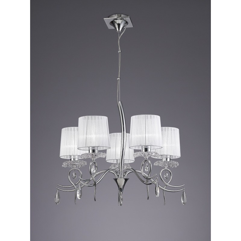Suspension baroque six lampes Louise Suspension baroque six lampes Louise
