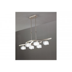 Suspension téléscopique Cuadrax 6L verre optique Mantra