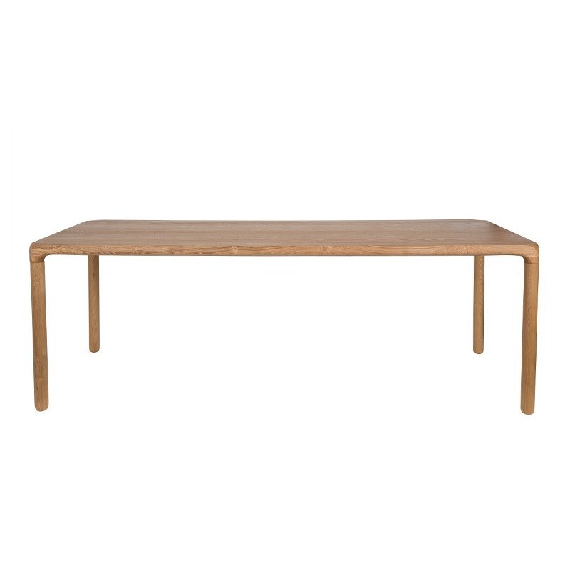 Grande table de repas - STORM en bois de frêne 220 cm Zuiver