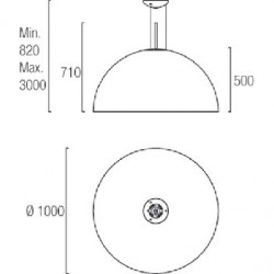 Grande Suspension design Umbrella