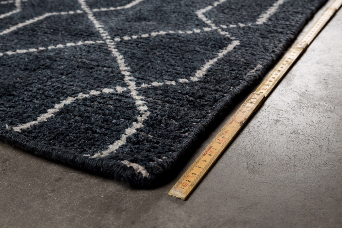 Tapis Carpet Mars 170 x 240 indigo – Zuiver