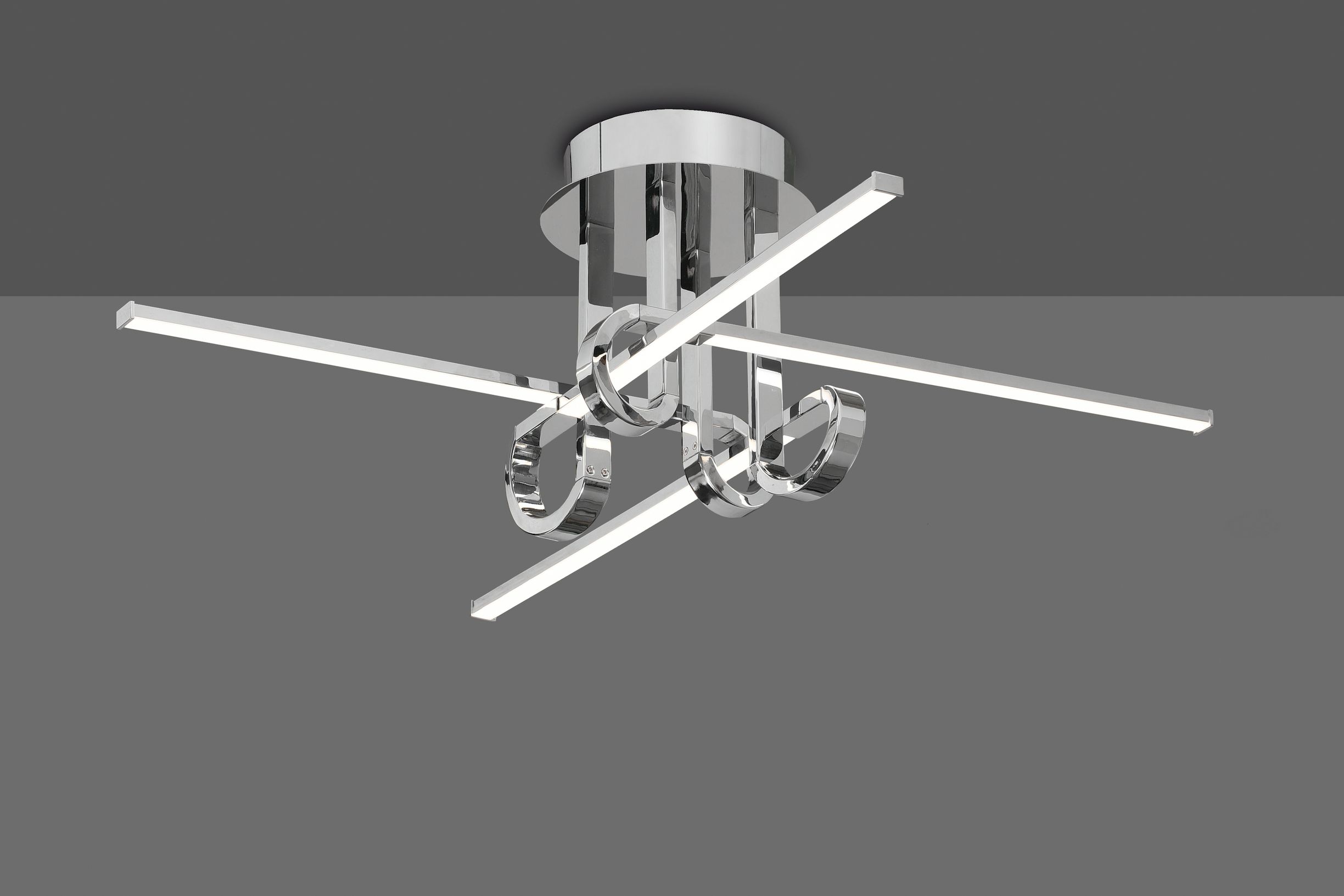 Plafonnier 4L Cinto led en métal - Mantra