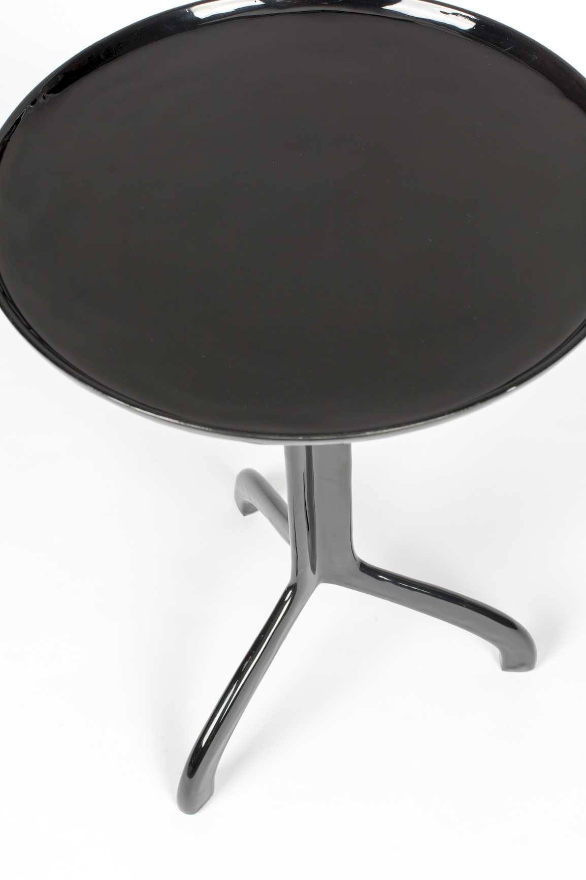 Table d'appoint métal émaillé Shiny - Zuiver