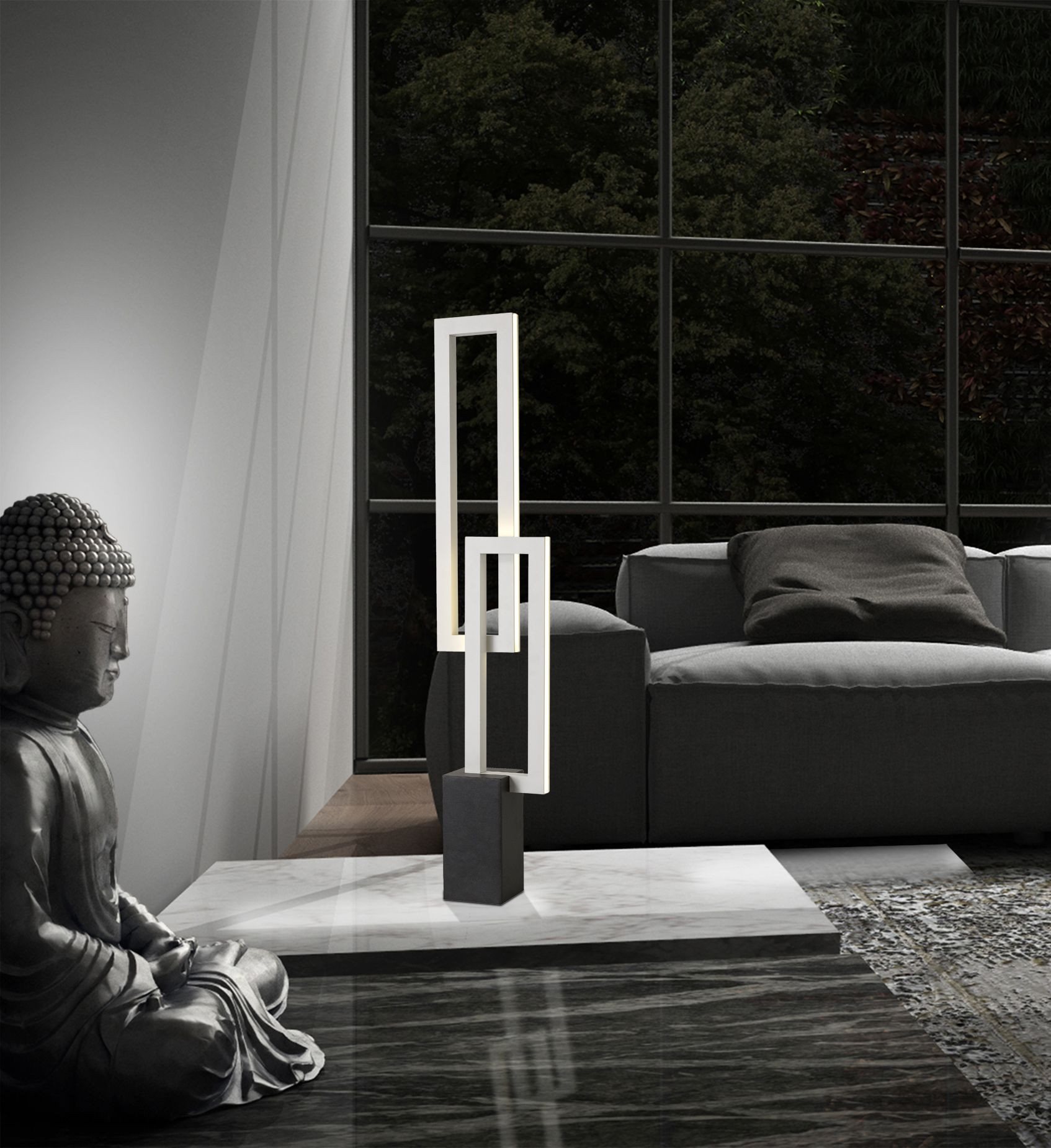 Lampe design led MURAL - Mantra