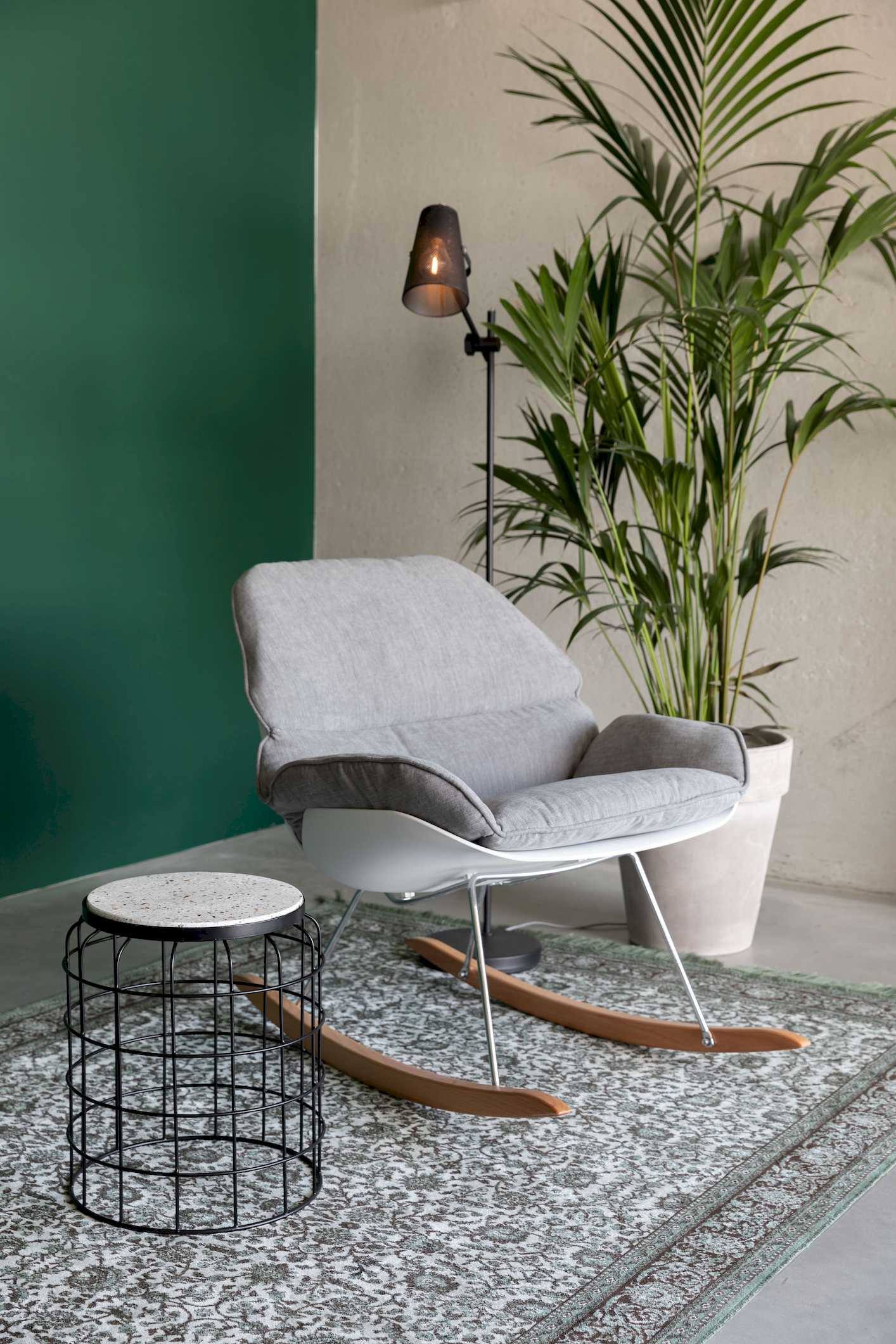 Table d'appoint Trad en terrazzo