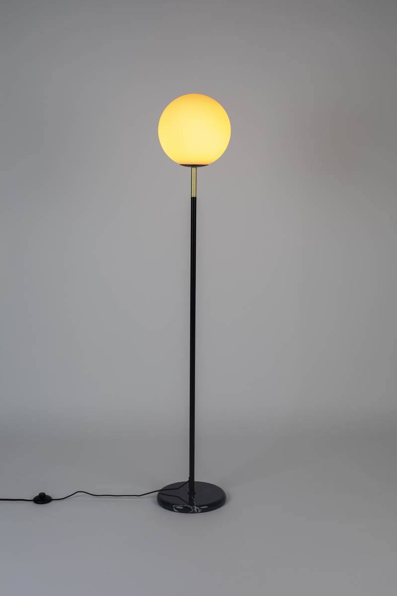 Lampadaire en verre blanc ORION par Zuiver