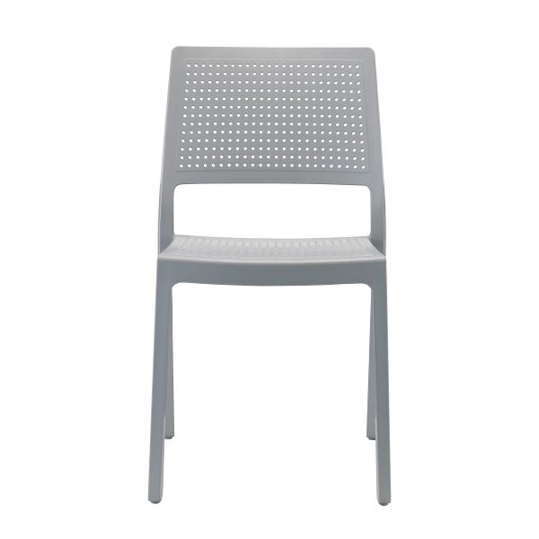 Chaise grise EMI SCAB Design pour jardin ou intérieur