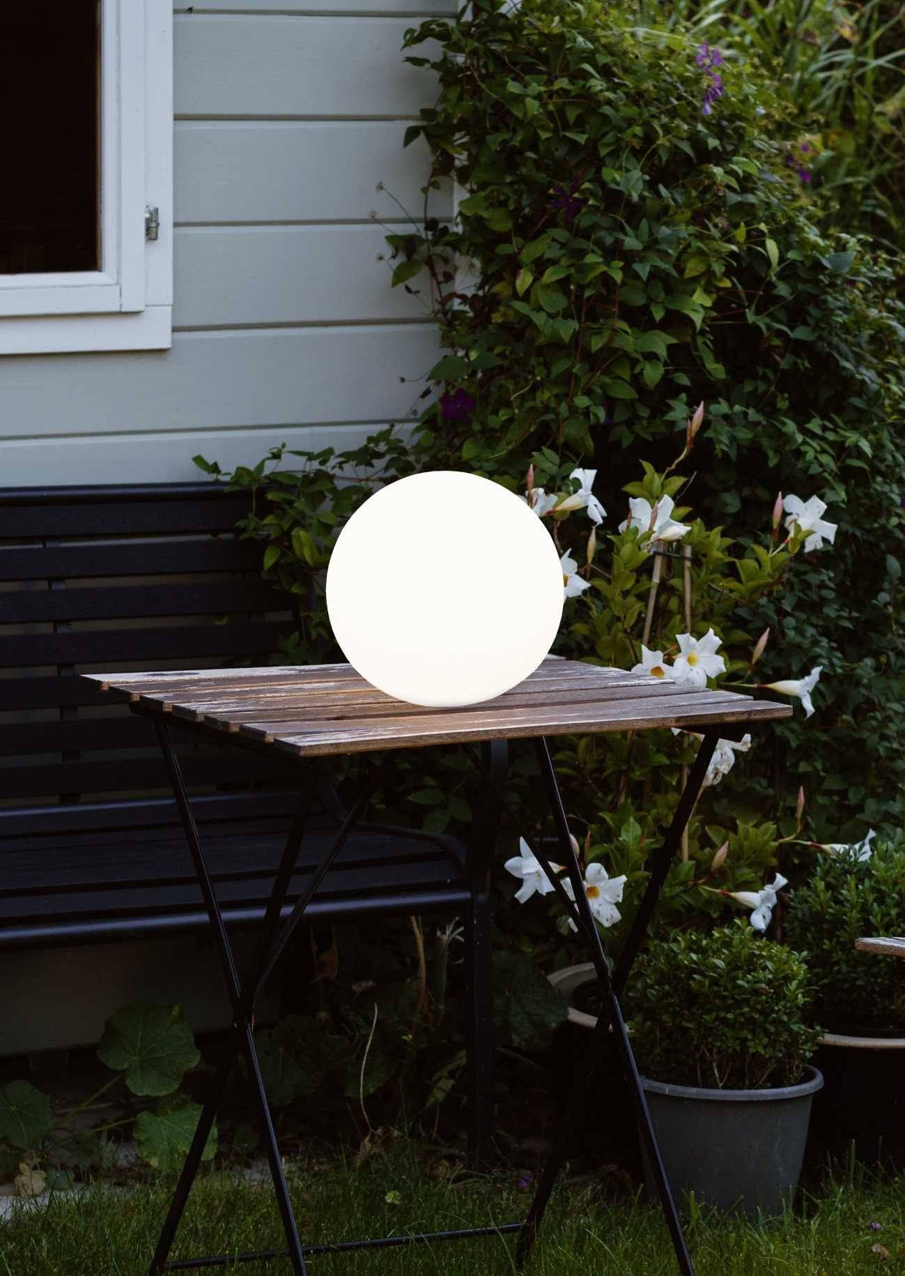 Lampe à poser ronde rechargeable Bahamas 25 cm