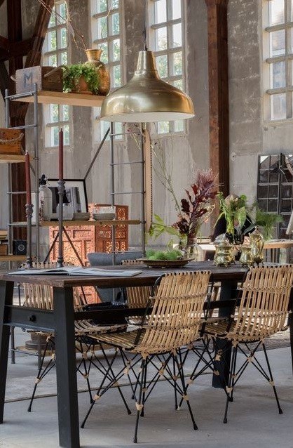 Table de salon industrielle Crude - Dutchbone