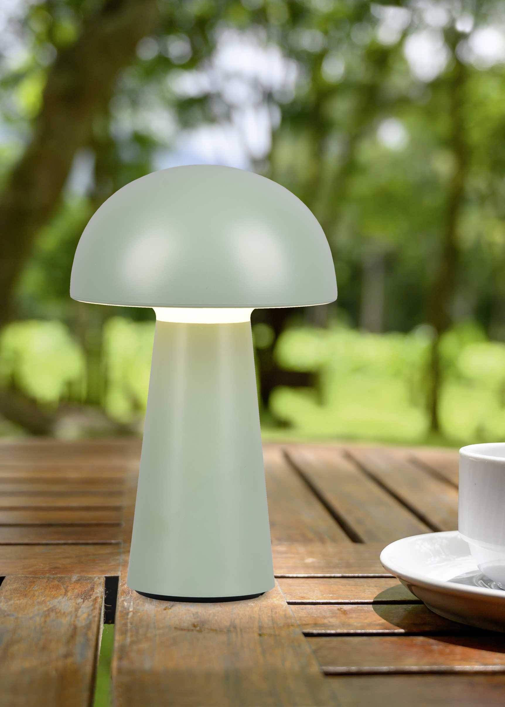 Lampe rechargeable de jardin Lennon vert