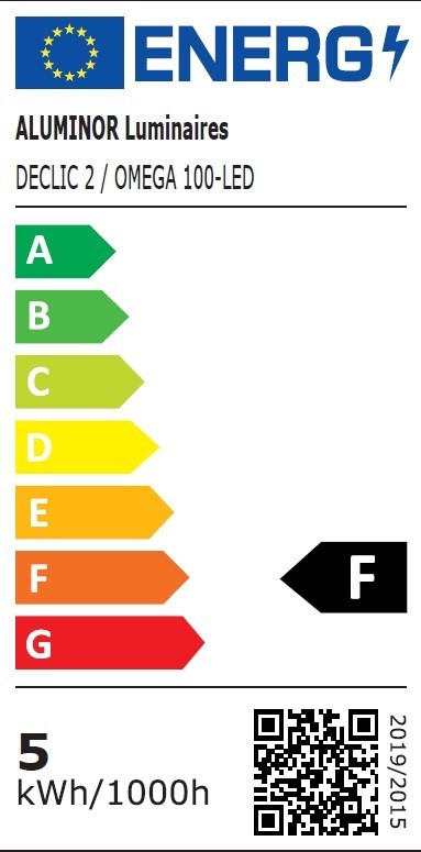 Lampadaire led rotatif Declic2 - Aluminor