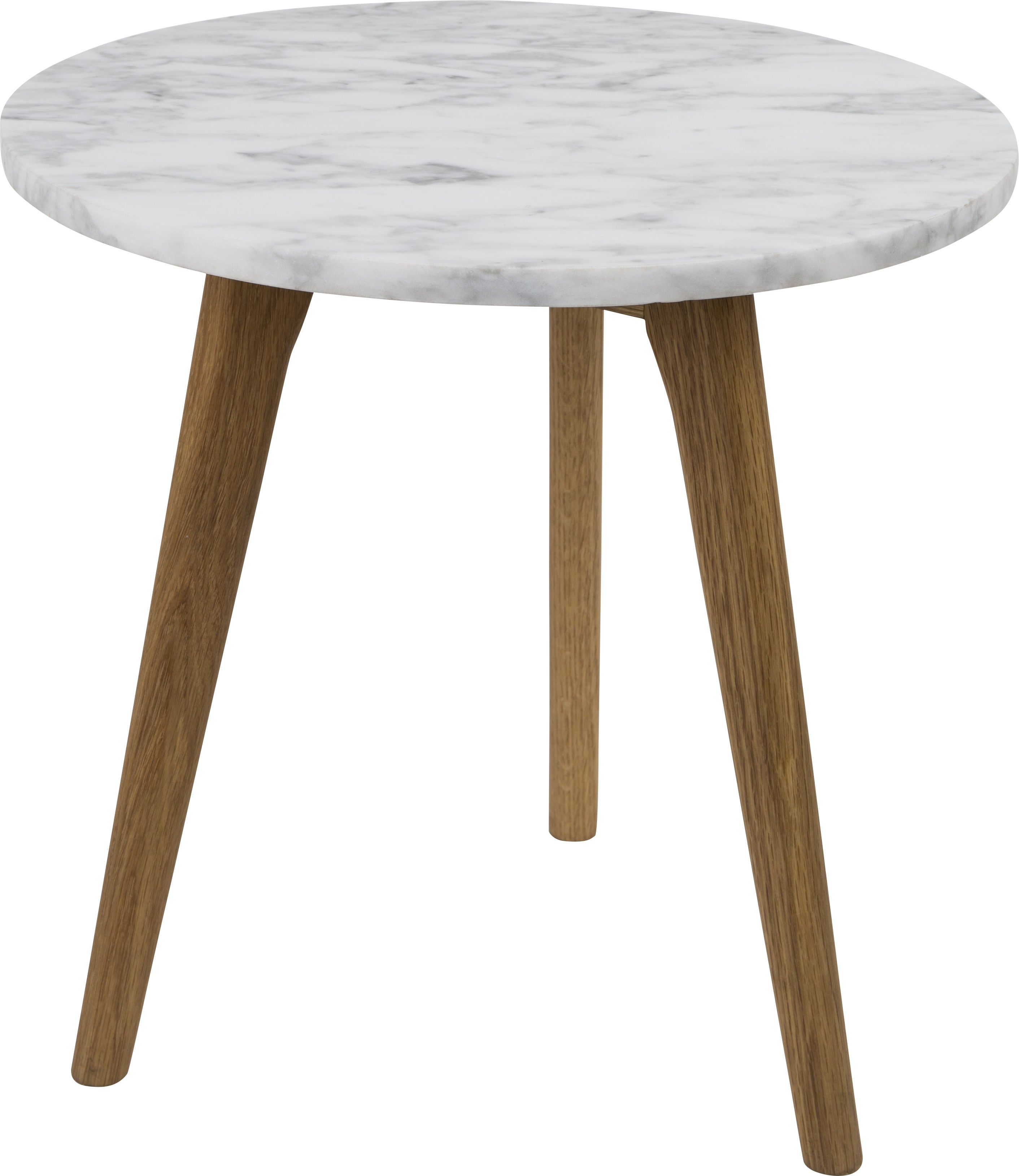 Table basse WHITE STONE marbre et bois